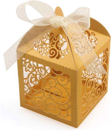 Amazon.com: Small Gold Gift Box